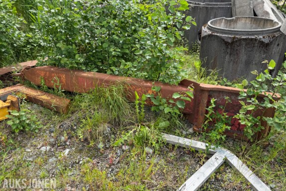 Jibb ca 3 meter S70 feste