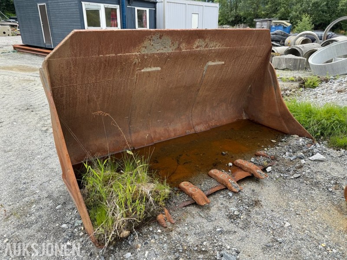 Gjerstad Hjullasterskuffe 4,6 m3