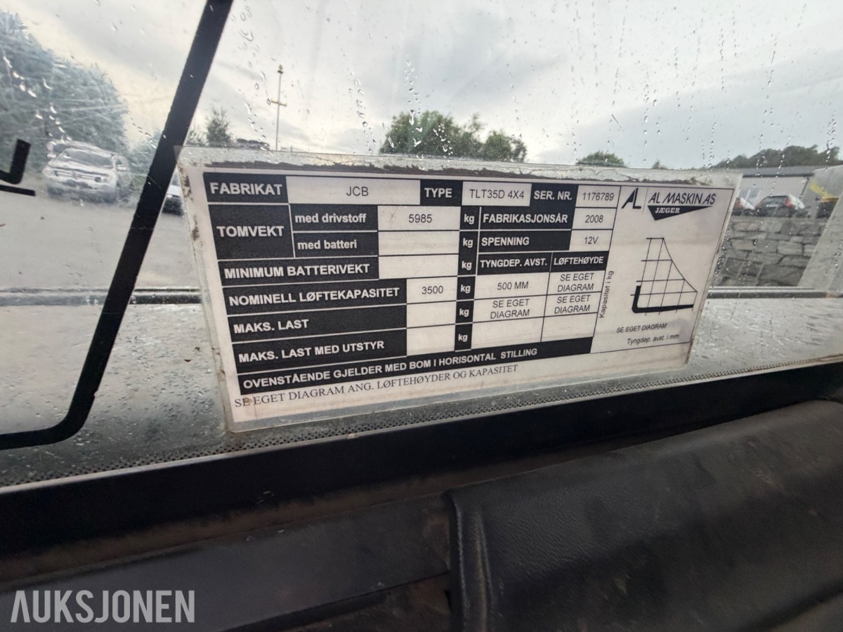 JCB T35D Teletruck - 4x4 - 2008 mod