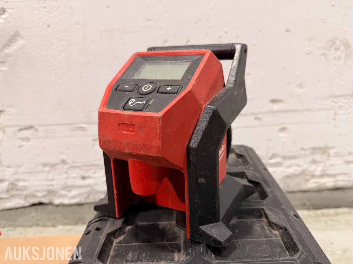 Milwaukee M18/M12 elektroverktøy, batterier, lader og tilbehør