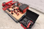 Milwaukee M18/M12 elektroverktøy, batterier, lader og tilbehør