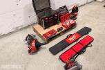Parti med verktøy og tilbehør - Milwaukee, Ryobi og Skilsaw