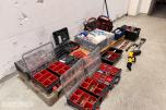 Verktøy, Milwaukee PACKOUT, Apera SX731, REMS Pull-Push og skrustikke