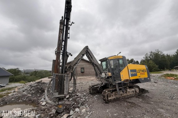2019 Epiroc Smartroc T40 Borerigg - Leica GPS - CME sliper - Sentralsmøring