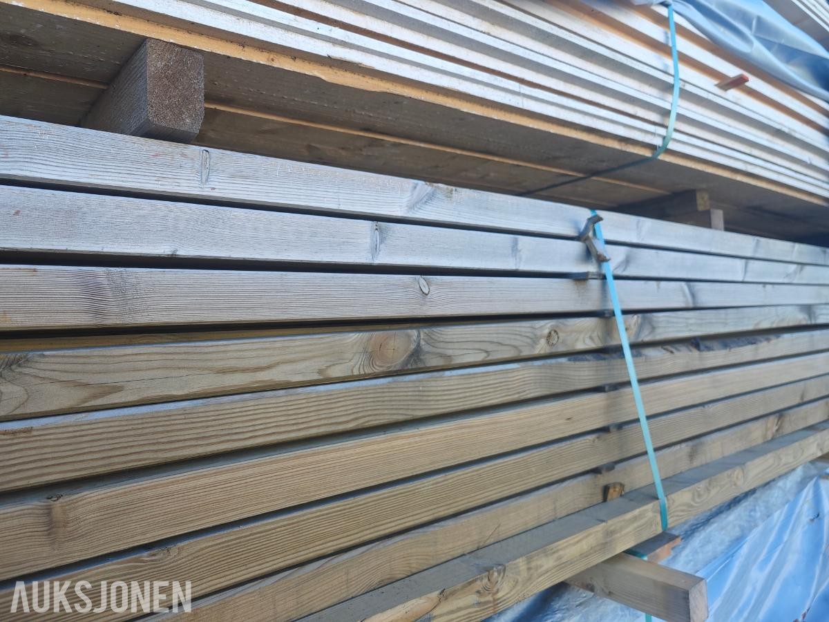48x48 Lekter KL.1 CU impregnert full pakke 870m