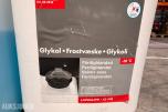 Kjemikalier, glykol og kuldebærervæske på kanner