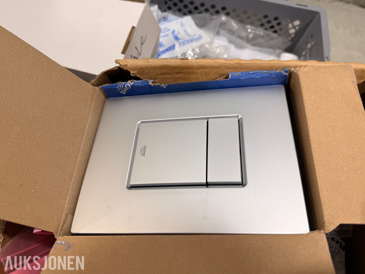 Parti med VVS- og installasjonsmateriell