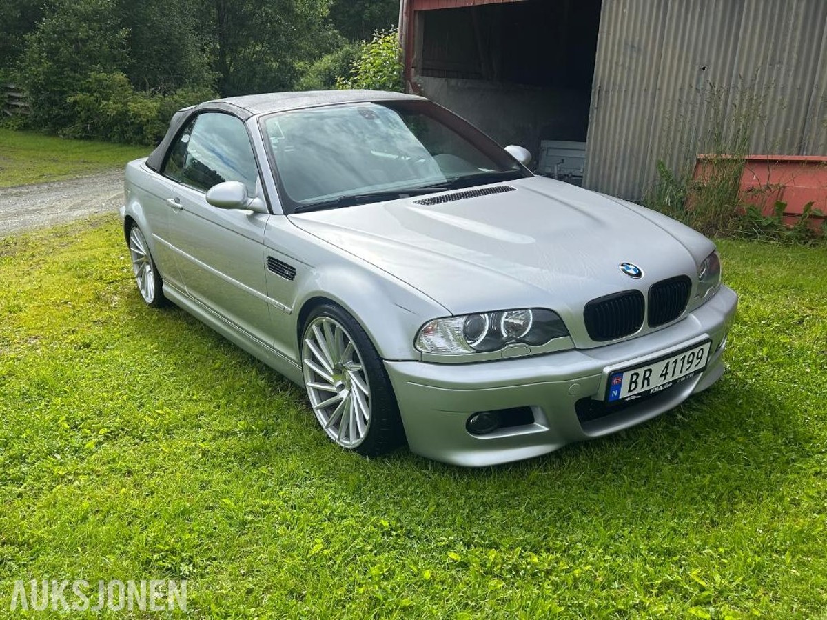 2002 BMW M3 3.2 343hk Skinninteriør 210449km