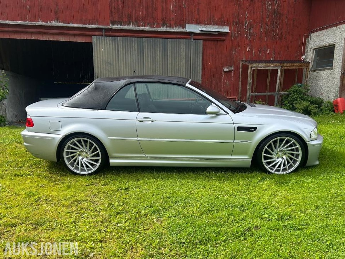 2002 BMW M3 3.2 343hk Skinninteriør 210449km