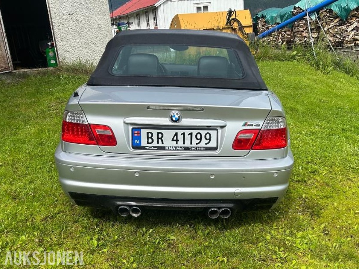 2002 BMW M3 3.2 343hk Skinninteriør 210449km