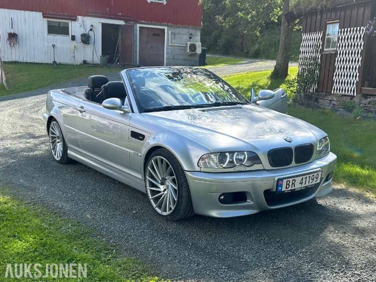 2002 BMW M3 3.2 343hk Skinninteriør 210449km