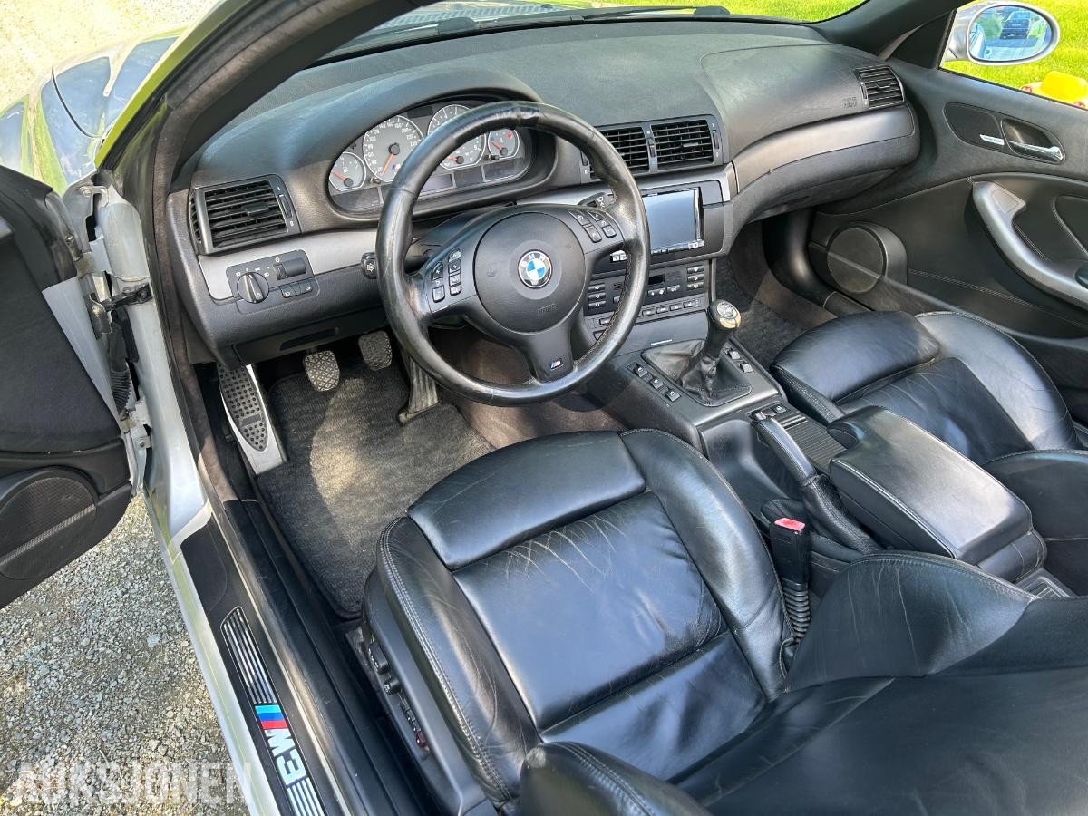 2002 BMW M3 3.2 343hk Skinninteriør 210449km