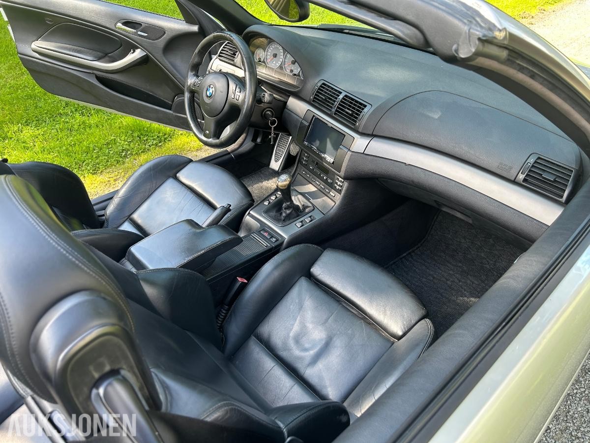 2002 BMW M3 3.2 343hk Skinninteriør 210449km