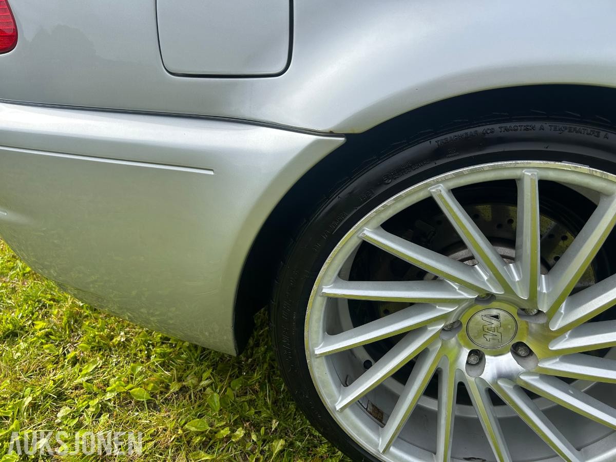 2002 BMW M3 3.2 343hk Skinninteriør 210449km