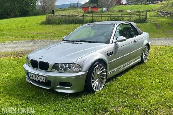 2002 BMW M3 3.2 343hk Skinninteriør 210449km