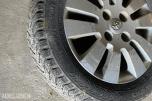 2009 4 stk Piggdekk, vinterdekk M+S, 155/65 R14 75T