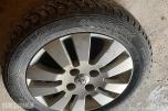 2009 4 stk Piggdekk, vinterdekk M+S, 155/65 R14 75T