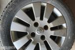 2009 4 stk Piggdekk, vinterdekk M+S, 155/65 R14 75T