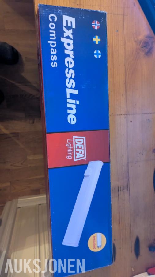 Defa Baderoms speillys Defa Compass 5 stk - ingen minstepris