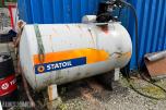 Dieseltank 1500 liter m/ telleverk og pumpe