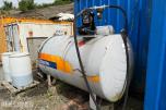 Dieseltank 1500 liter m/ telleverk og pumpe