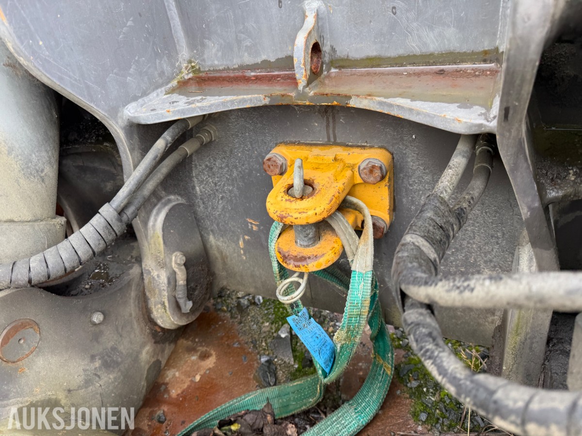 Jernbaneunderstell til Volvo EW160 hjulgraver