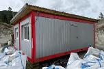 2015 2 stk kontor brakker m/WC Stålbrakker