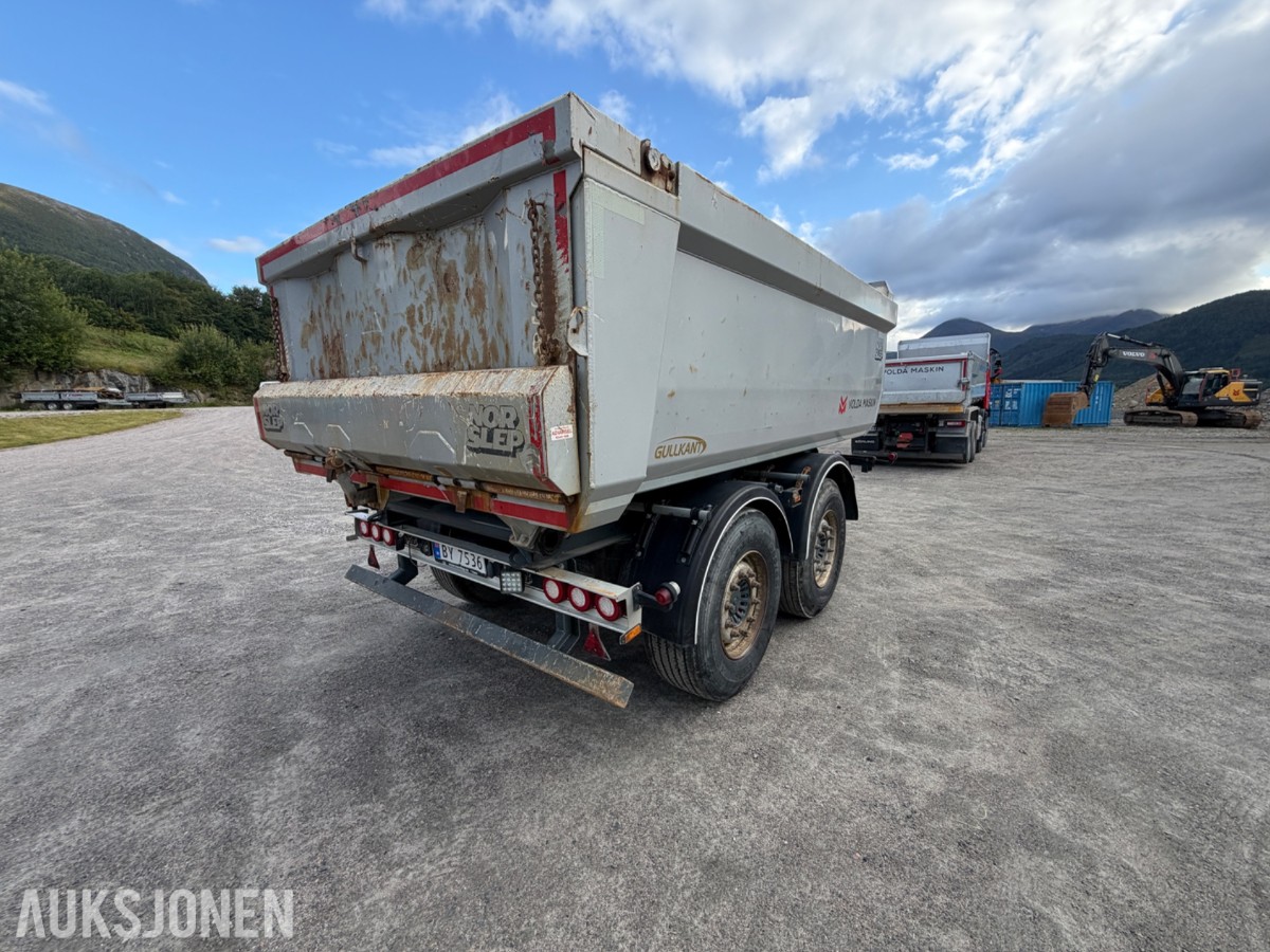 2018 Nor Slep Phv-18t - 2-akslet tippkjerre