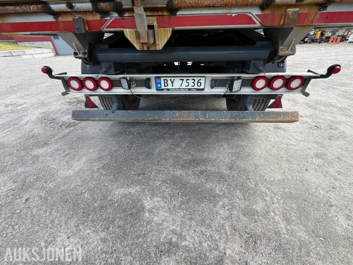 2018 Nor Slep Phv-18t - 2-akslet tippkjerre