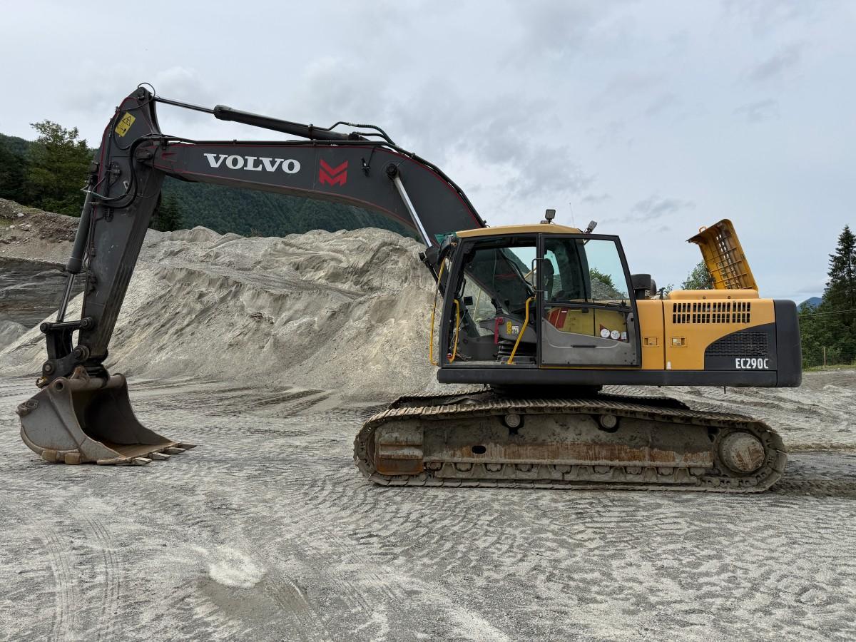 2010 Volvo EC290CL m/HK-feste og graveskuffe