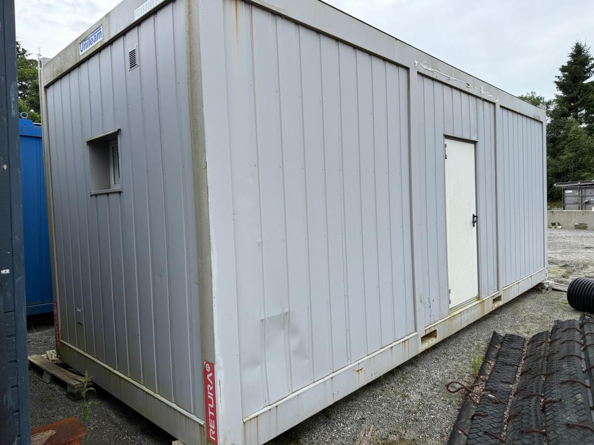2015 Uniteam garderobe brakke m/WC og dusj
