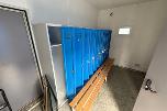 2015 Uniteam garderobe brakke m/WC og dusj