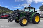 2011 John Deere 6330 Premium med Quicke Q45 laster