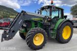 2011 John Deere 6330 Premium med Quicke Q45 laster