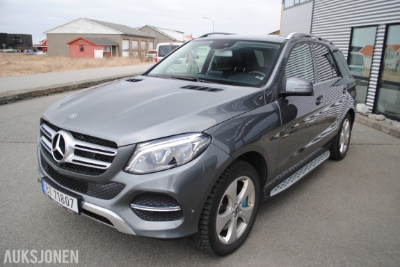 2017 Mercedes-Benz GLE, GLE 500 V6 3.0l 442hk 4MATIC, 62139km