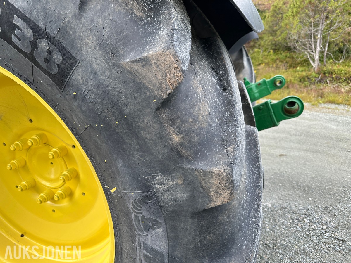 2014 John Deere 6125R | Quicke Q46 Frontlaster | 50 km/t