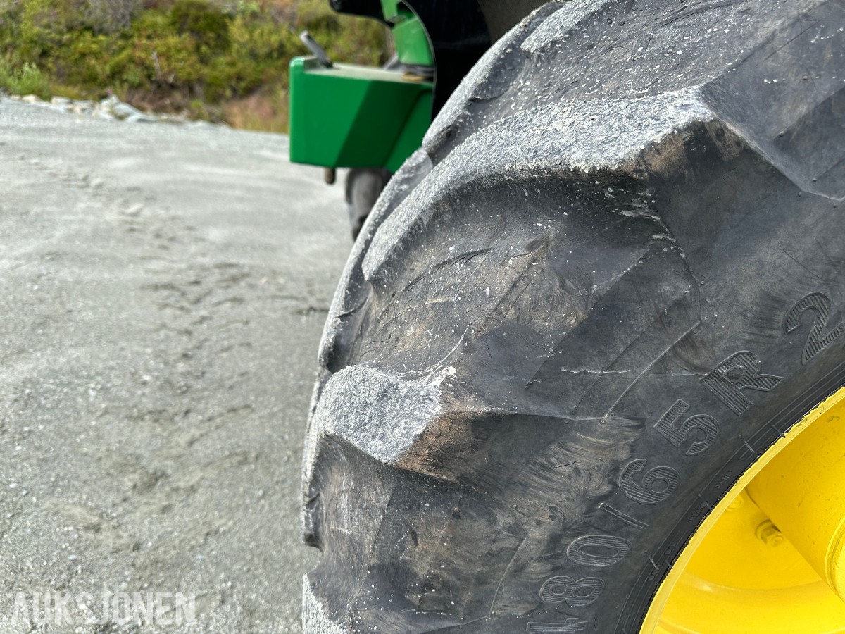 2014 John Deere 6125R | Quicke Q46 Frontlaster | 50 km/t