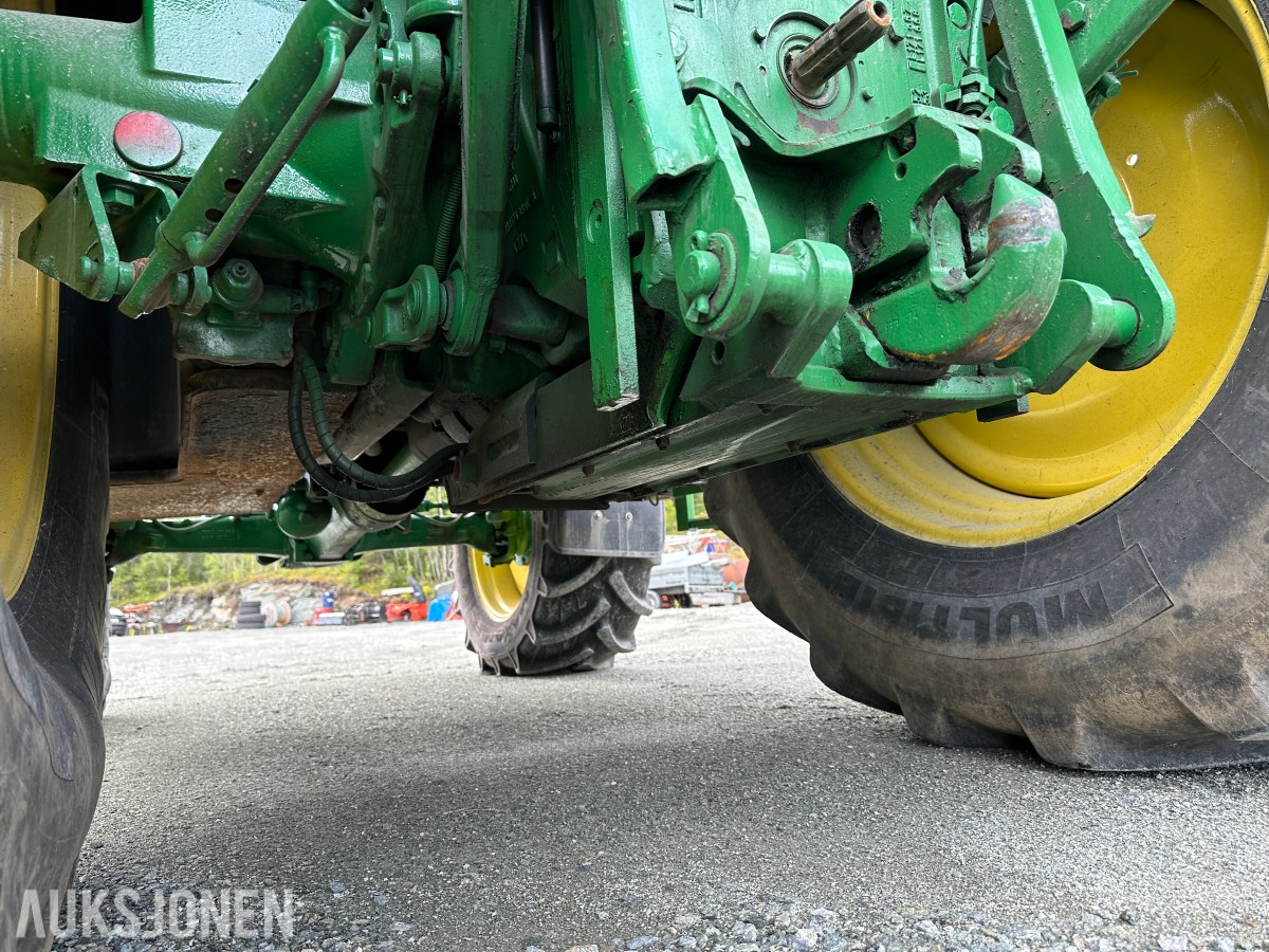 2014 John Deere 6125R | Quicke Q46 Frontlaster | 50 km/t