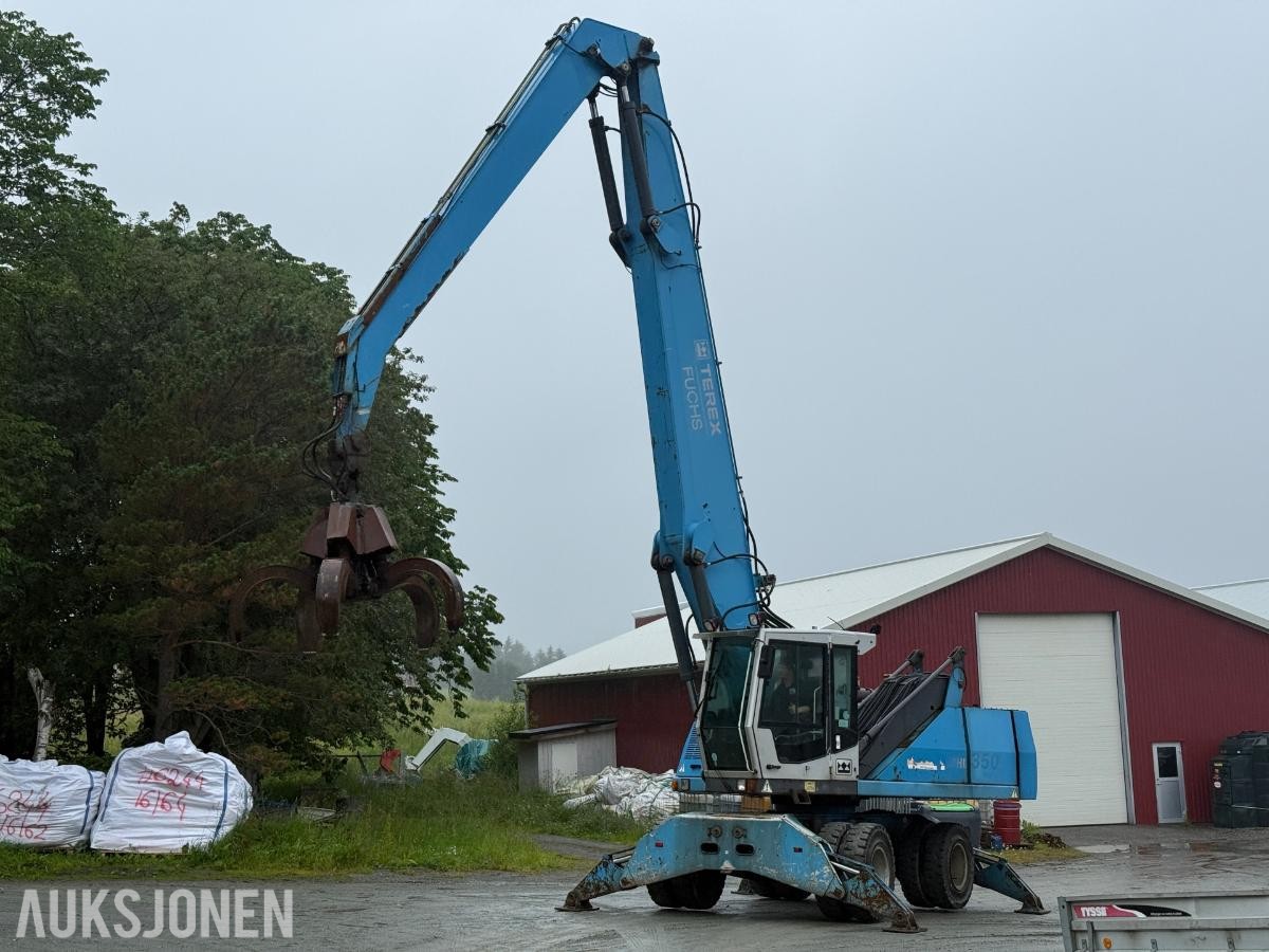 2006 TEREX FUCHS MHL 350 Hjulgraver / Materialhåndterer m/rotorgrabb