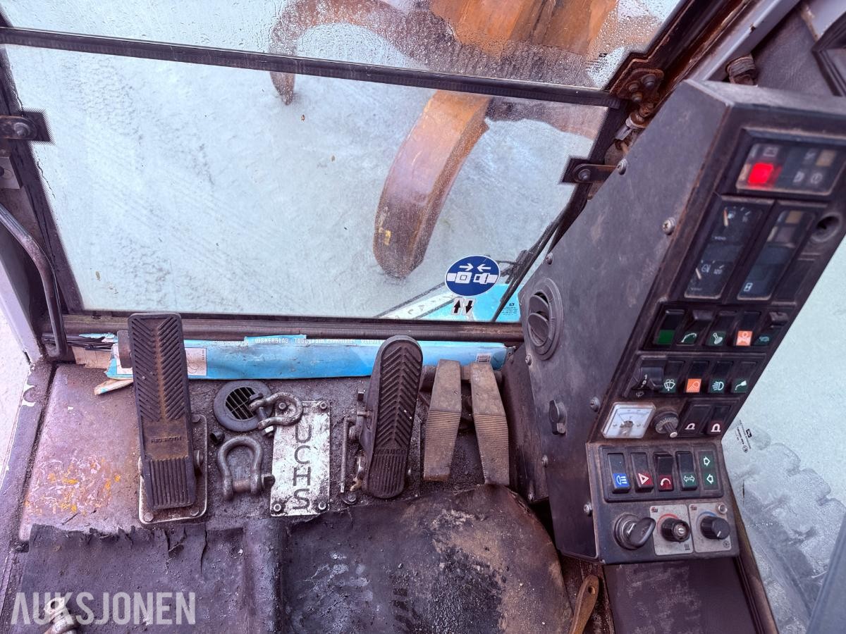 2006 TEREX FUCHS MHL 350 Hjulgraver / Materialhåndterer m/rotorgrabb