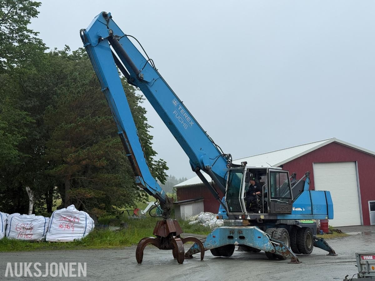 2006 TEREX FUCHS MHL 350 Hjulgraver / Materialhåndterer m/rotorgrabb
