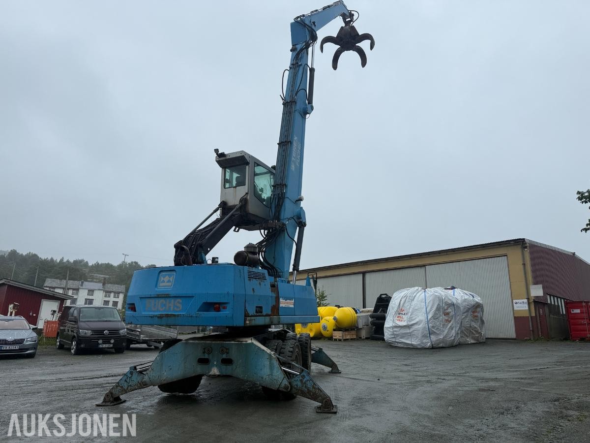 2006 TEREX FUCHS MHL 350 Hjulgraver / Materialhåndterer m/rotorgrabb
