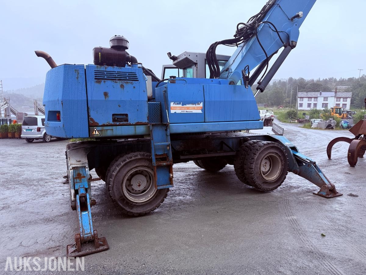 2006 TEREX FUCHS MHL 350 Hjulgraver / Materialhåndterer m/rotorgrabb