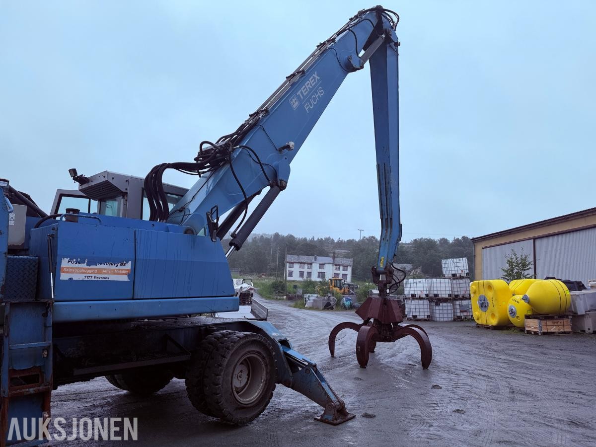 2006 TEREX FUCHS MHL 350 Hjulgraver / Materialhåndterer m/rotorgrabb
