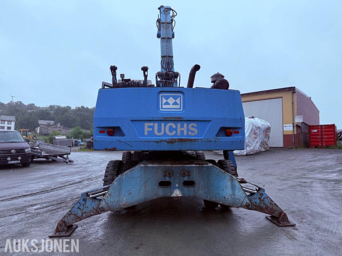 2006 TEREX FUCHS MHL 350 Hjulgraver / Materialhåndterer m/rotorgrabb