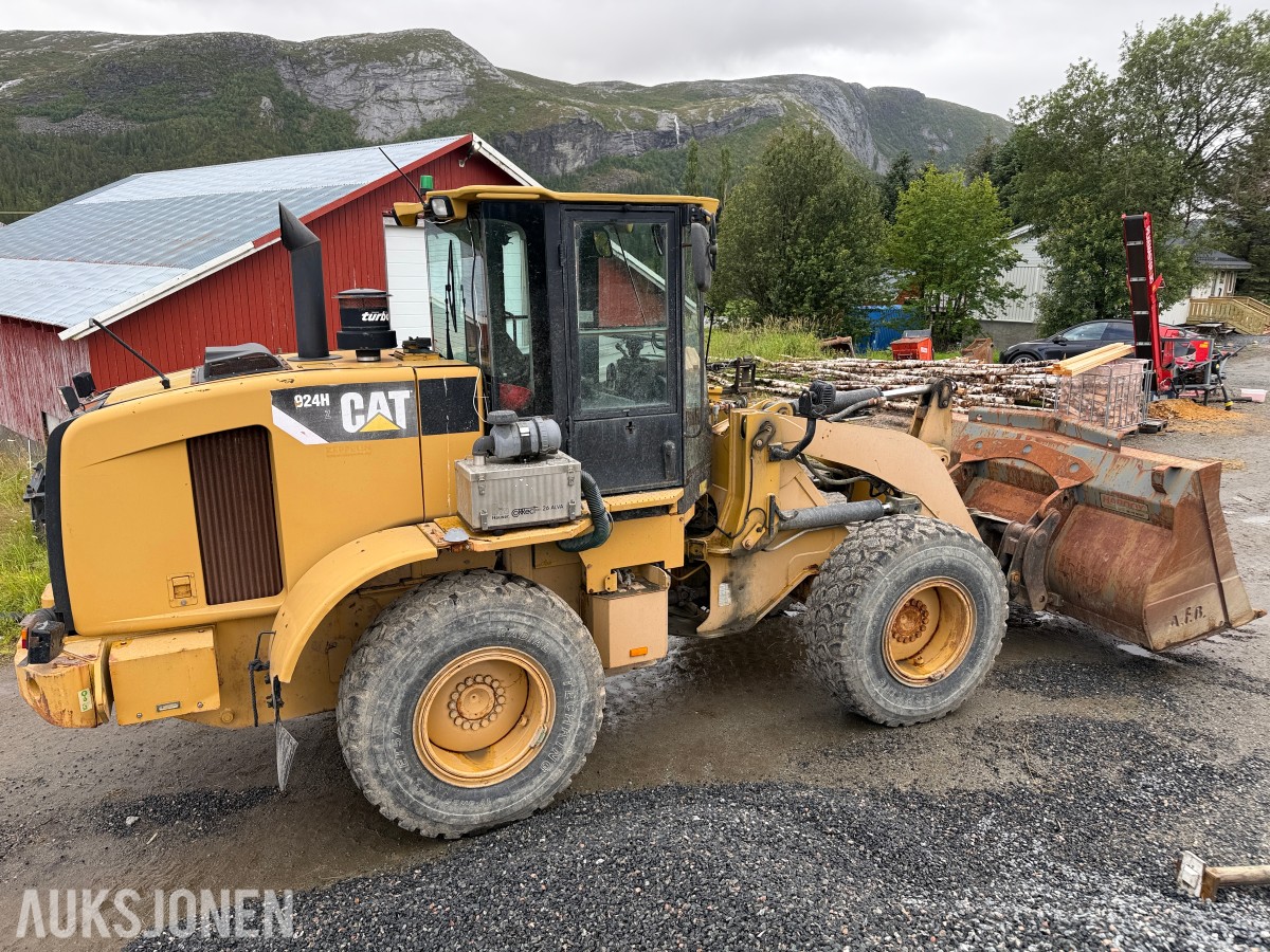 2008 - Cat 924HZ Hjullaster - Med tannskuffe