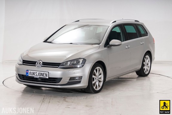 2016 Volkswagen GOLF HIGLINE 1.4 150 HK AUT HENGERFESTE NAVI SPORTSSETER VARMER 