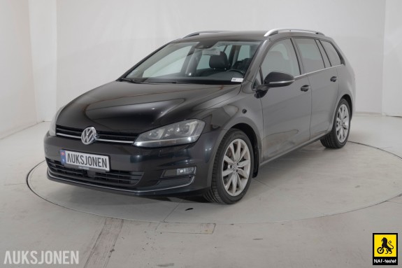 2014 Volkswagen GOLF 140HK TSI DSG HIGHLINE HENGERFESTE ERGOACTIVE KAMERA DELSKINN