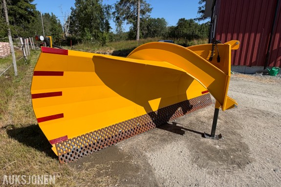 2025 STEINSLAND BS SNØSKJÆR 270 CM – ISSTÅL – CE-MERKET – KUN BRUKT CA. 100 METER