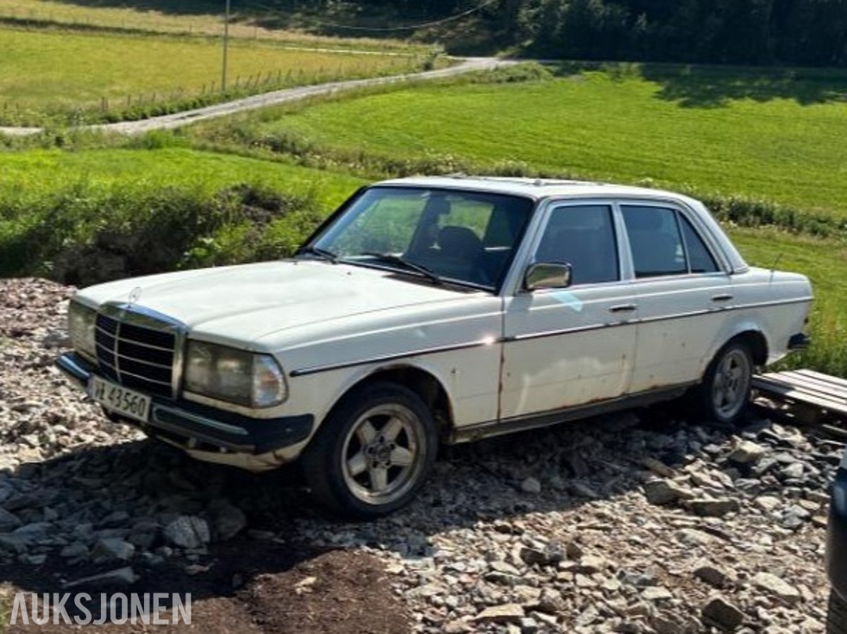 1984 Mercedes-Benz E-Klasse W123 2.4 D Ekstra deler - Prosjektbil